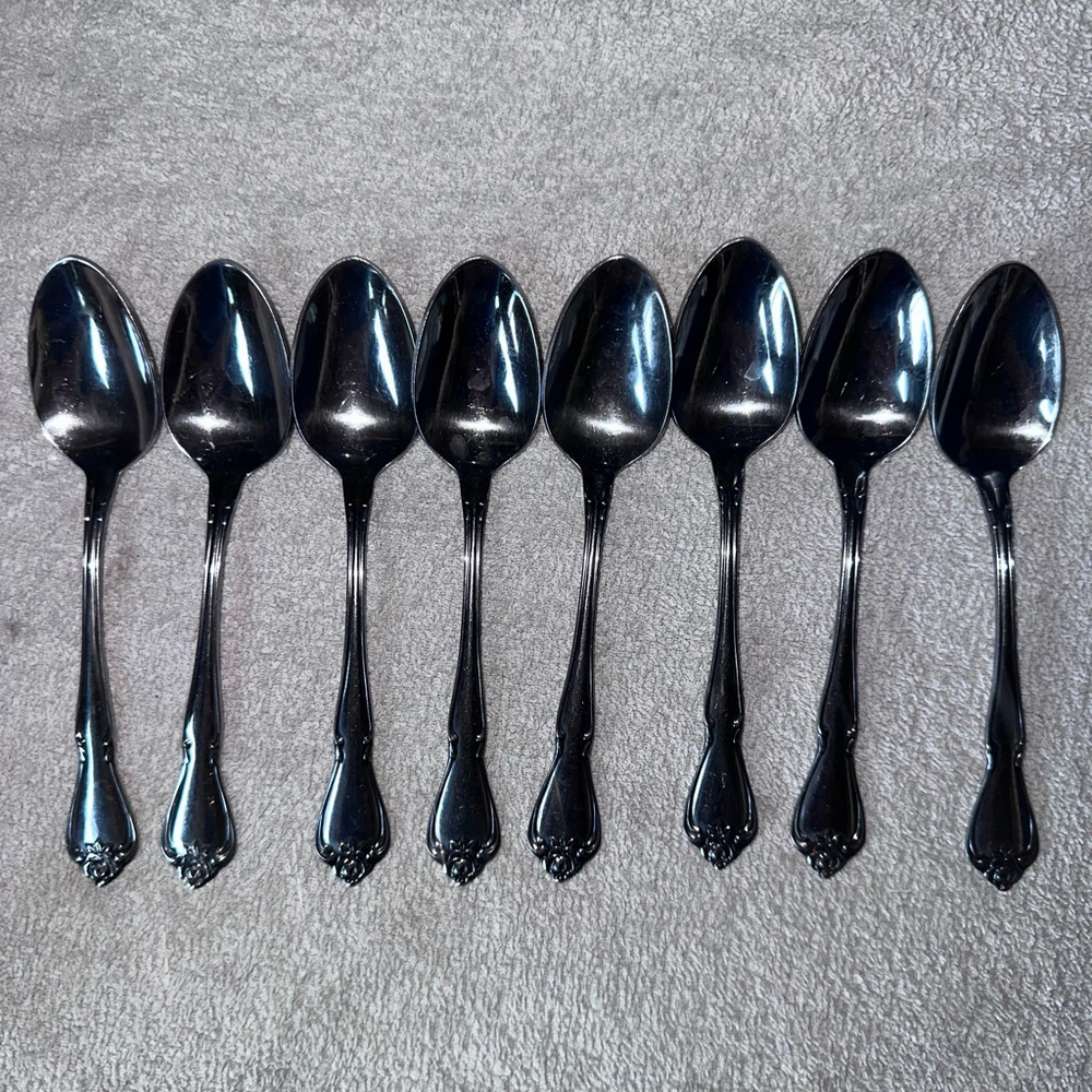 Oneida Arbor Rose
Stainless True Rose 1881
Rogers Ltd Silverware
Flatware Spoons